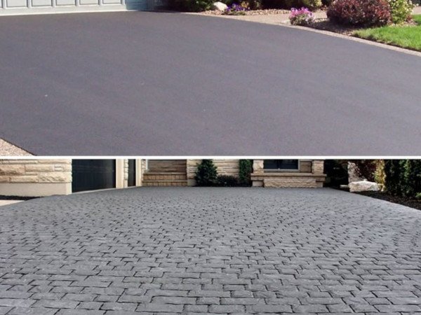 Asphalt Vs Paver Stones