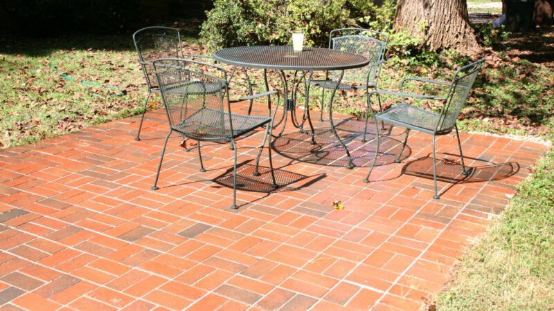 Basket Weave Paver Pattern