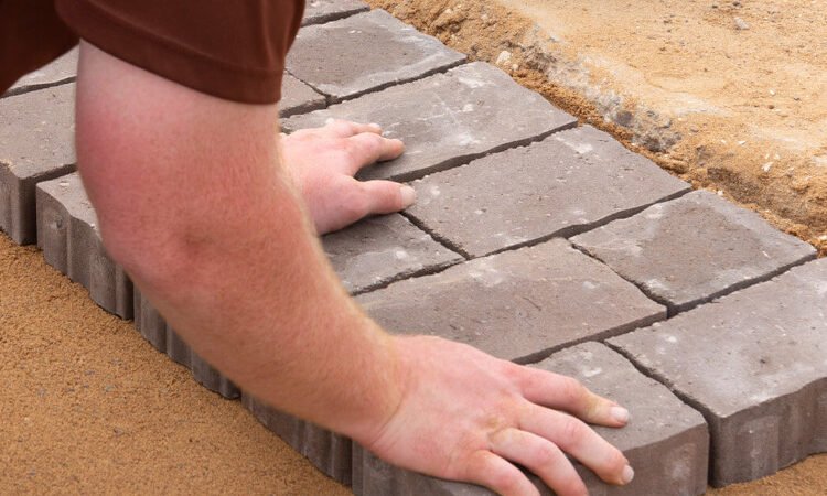 Laying Pavers